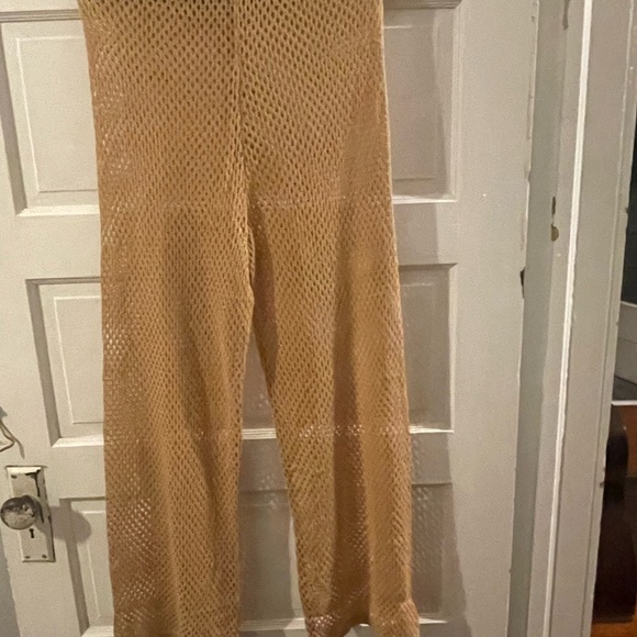 Source Unknown Tan Mesh Pants - Picture 6 of 6